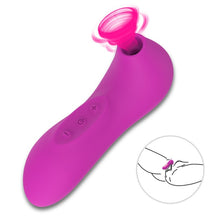 Load image into Gallery viewer, HIWUP Sex Sucking Toys Vibrator Powerful Clitoris Sucker Blowjob Tongue Stimulator Nipple Vagina Pussy Pump Sex Toys for Women